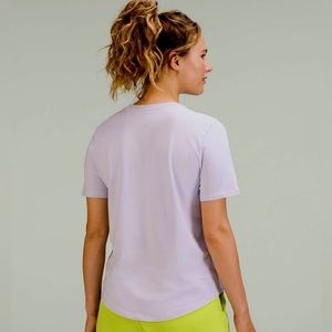 NWT * 4 * lululemon love crew faint lavender purple SS short sleeve t shirt tee